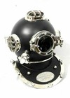 Vintage Brass Diving Helmet Antique Us Navy Mark V Deep Sea Scuba Divers Antique