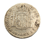 1787 Spanish Colonial Silver 1 Real - Nueva Guatemala Mint - Ng 1r M - 3 39g