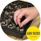 50mm Jiffy Peat Pellets  Fast Ship Sold Sets Of 10 25 50 100 486 Seed Starting