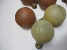 6 Antique Vintage Mazda Ge Edison Globe Round Light Bulb Mix Lot Not Working