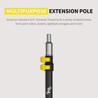 Pd 1 5-to-3 Foot Paint Roller Extension Pole  Multi-purpose Telescopic Extens   