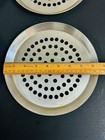 American Metalcraft Perforated Tapered Pizza Pie Pan 8 1 2  New Lot Of 4