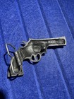 Vintage 1978 Bergamot Brass Works Revolver Pistol Belt Buckle Usa Made L-156