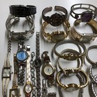 Lot Of 60 Assorted Womens Watches Untested Vintage Gold Silver Mix Tone Metal