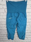 Ocun Noya Climbing Pants Shorts Womens Medium Blue Stretch Outdoor Gorpcore
