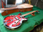 Vintage 1960 s Cresent  encore   Teisco Hollowbody Electric Guitar Made In Japan