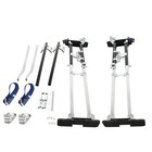 Ylonghg 48 Inch -64 Inch Professional Grade Adjustable Drywall Stilts Taping