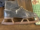 Antique Samuel Winslow Skate Mfg  Co  Leather Ice Skates Size 10 Vintage 1913