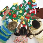 41-piece  Diy Felt Christmas Tree Detachable Ornaments For Kids