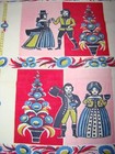 Neat Mid-century Modern Cotton Hand Kitchen Towel  Startex Wonder-dri