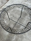 Mid Century Arthur Umanoff Grenads  Wrought Iron  Patio Table Salterini Era