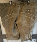 Oktoberfest Men   s Suede Lederhosen Size 46 Nwot    Includes Suspenders  