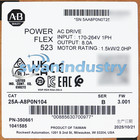 New 25a-a8p0n104 Powerflex 523 1 5kw  2hp  Ac Drive  Allen Bradley 25a-a8p0n104