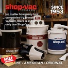 Shop-vac 12 Gallon Wet dry Vacuum 6hp