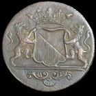Netherlands East Indies Voc Utrecht Indonesia 1 One Duit 1786 Shield Mintmark