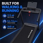 3-in-1 Folding Treadmill  2 5 Hp 6  Incline 12 Km h 120 Kg