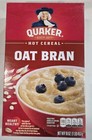 4-pack Quaker Oat Bran Creamy Hot Cereal 16 Oz ----  Read Description   ----