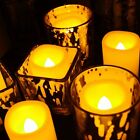 Ecogecko Set Of 6 Indoor outdoor Votive Flameless Led Candles With Timer  400 Hr
