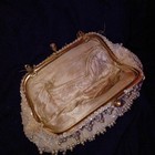 Antique Beaded Clutch 50s 