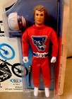 Ideal Evel Knievel Figure Carded Red Outfit White Card King Of Stuntman 1972 Moc