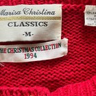 Vintage 1994 Marisa Christina Christmas Sweater W  Bells   Kittens Size M