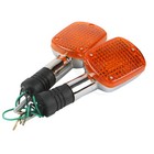 4x Turn Signals Blinker Light Fit For Honda Rebel 250 Ca250 Cmx250 X400 Vtx1300