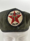 Vintage Texaco Hat Size Green Beret 7-1 8 Gas Oil