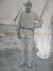 Large 1899 Spanish American War Print - Colonel Theodore Roosevelt  Rough Riders
