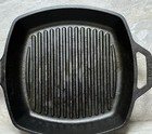 Lodge Usa 8sgp Cast Iron Square Grill Pan  10 In 