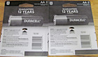 New Factory Sealed 16pc - 2-8pks Duracell Power Boost Aa Batteries 2037 Freeship