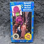Barney   s Magical Musical Adventure Vhs Tape 1992 Kids Cartoon Educational Fun
