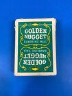 Vintage Golden Nugget Gambling Hall Playing Cards Green Las Vegas 4 Jokes Comple