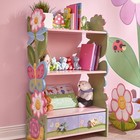 Fantasy Fields Kids Bookcase With Storage  Drawer Pink Bookshelf For Children