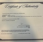 Wwe - Team Raw Tshirt - Autographed - See Coa For Names - Frame Not Included