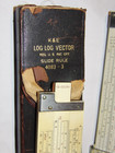 3 Vintage K e keuffel   Esser Slide Rules  4083-3 Vector 4080-3 Duplex 4091-3 
