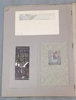 Vintage Edmund T  Montgomery Printer Holiday Greeting Card Salesman Sample Book