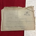 Panzerkorps 1942 Feldpost Cover W Letter Panzer Tank Korp Police Ww2 Wwii German