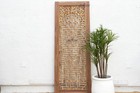 84  Organic Modern Lattice Carved Door Hand Carved Architectural Panel