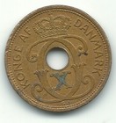 Very Nice High Grade 1937 Denmark One 1 Ore-agt324