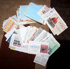 Lot Of 68 Vintage National Geographic 1980 s-90 s Maps   1 Maps Case