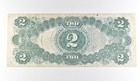 1917  2 Legal Tender Large Note Red Seal Fr 60  0639
