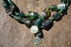 Ancient Roman Glass Beads 16  Strand Afghan Recycled Wholesale 8-14mm  3058a642 