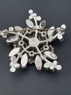 Juliana D e Vintage Blue Ab Rhinestone Brooch