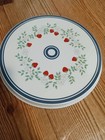 Vintage Burner Covers Set Of 4 Electric Stove- Strawberry Floral Design New Read