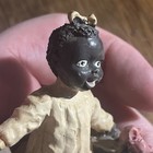 Black Americana 3    Figurine- Spaceship Box - Vtg