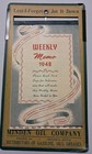 1948 Minden   Iowa Oil Company Weekly Calendar Mint Nos Original Package  