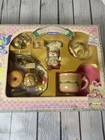 New 1995 Tea Bunnies Fancy Dessert Tea Party Playset Nib - Vintage