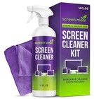 Screen Cleaner Spray 16oz Streak Free Microfiber Cloth Tv Computer Laptop