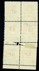 Efo 1338 Major Double Pre-print Paperfolds Cut Through Old Glory And White House
