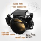 92mm Throttle Body   Tps Iac Throttle Position Sensor For Lsx Ls Ls1 Ls2 Ls7 Bk